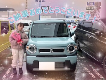 ハスラーご納車おめでとうございます！